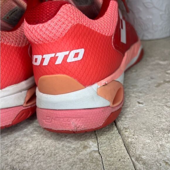 Lotto Mirage 100 Speed Women's
Red Fluo/All White/Vivid Rose sz 8.5 - Picture 4 of 11